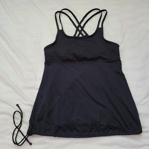 Black Strappy Tank Top